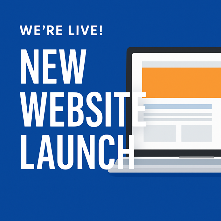 new website launch